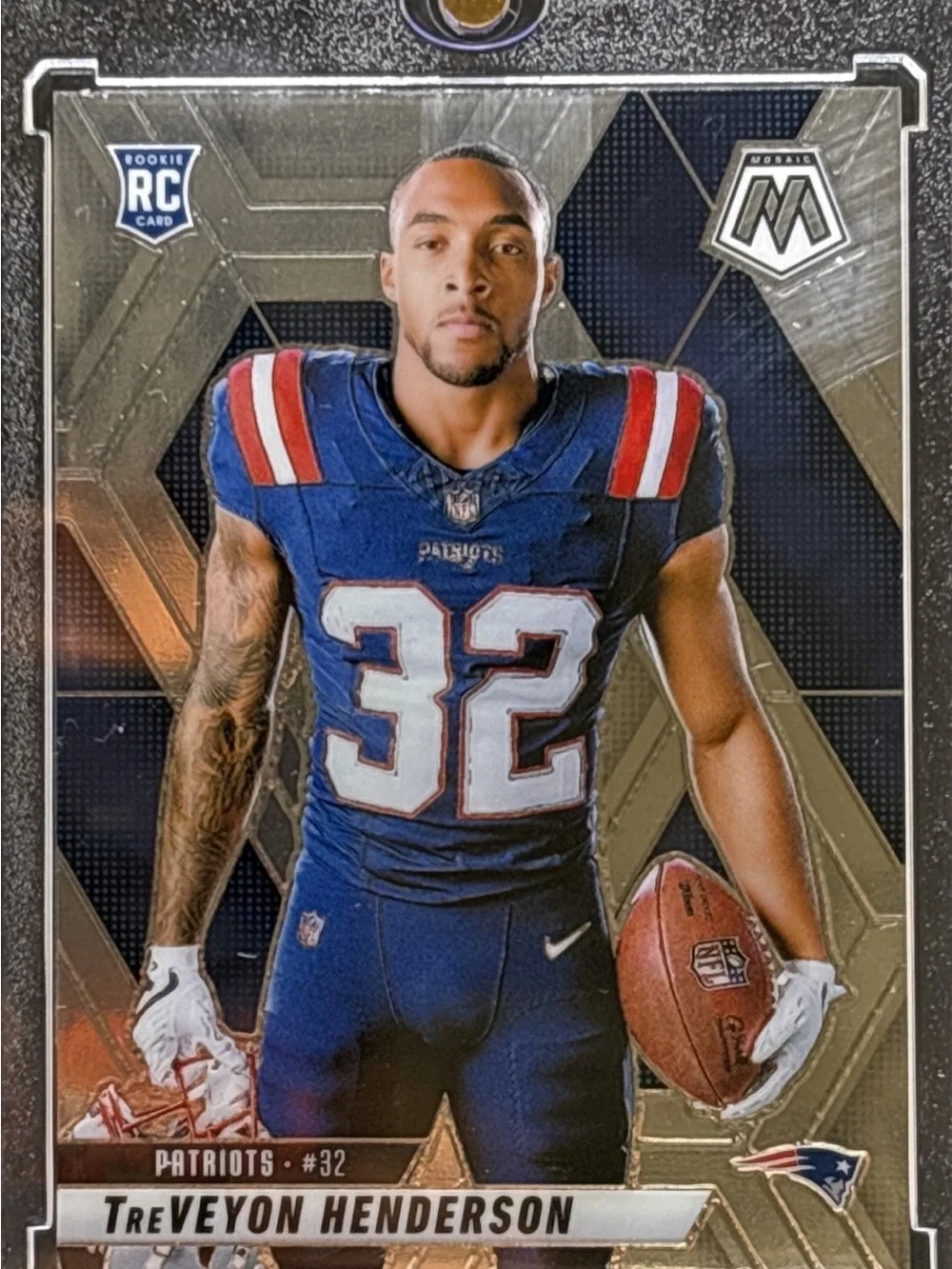 Panini Mosaic TreVeyon Henderson Rookie Card